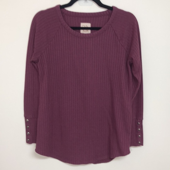 Chaser Waffle Knit Thermal‎ Long Sleeve Medium - Picture 2 of 6